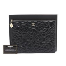 CHANEL Sac Clutch Camélia